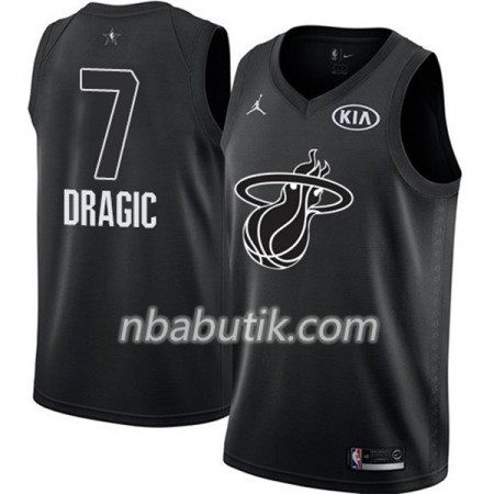NBA Mænd Trøje Miami Heat Goran Dragic 7 2018 All Star Jordan Brand Sort Swingman NBA Mænd Trøje Miami Heat Goran Dragic 7 2018 All Star Jordan Brand Sort Swingman